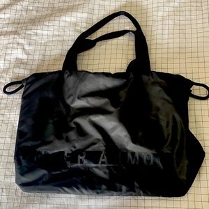 Black Under Armour Drawstring Gym Bag